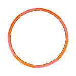 Star Sports S-Rose Magnetic Air Cushion Hula Hoop 1.6kg EA1006 Made in Korea 8-Section One-Touch Detachable Exercise Hoop for Diet and Massage